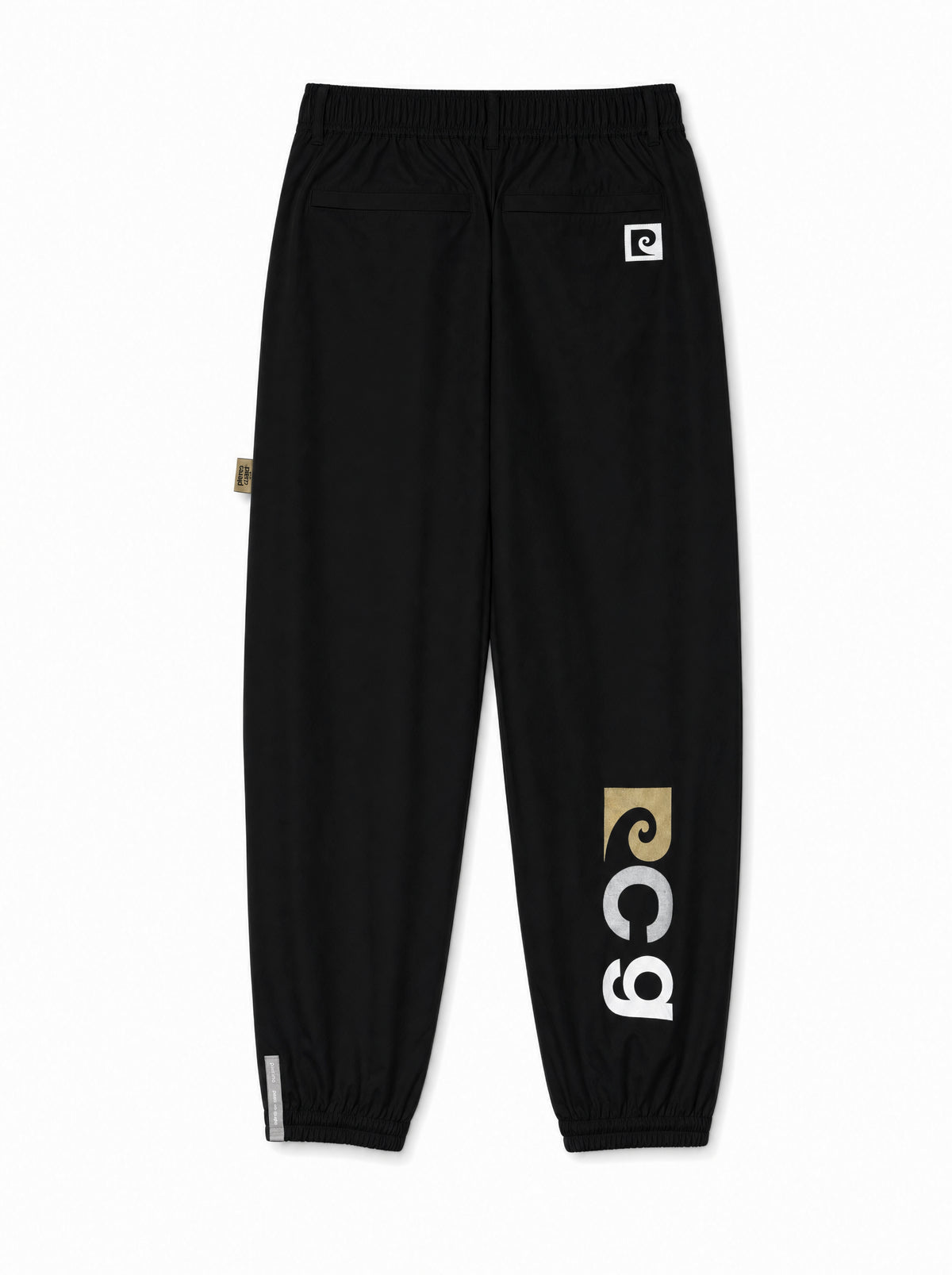 pierre cardin golf × ESTNATION logodesign long pants｜BLACK