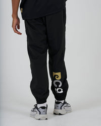 pierre cardin golf × ESTNATION logodesign long pants｜BLACK