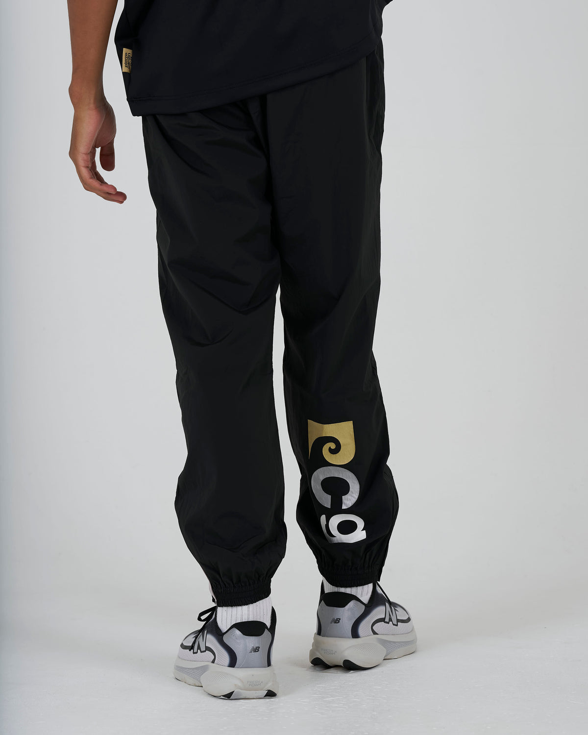 pierre cardin golf × ESTNATION logodesign long pants｜BLACK