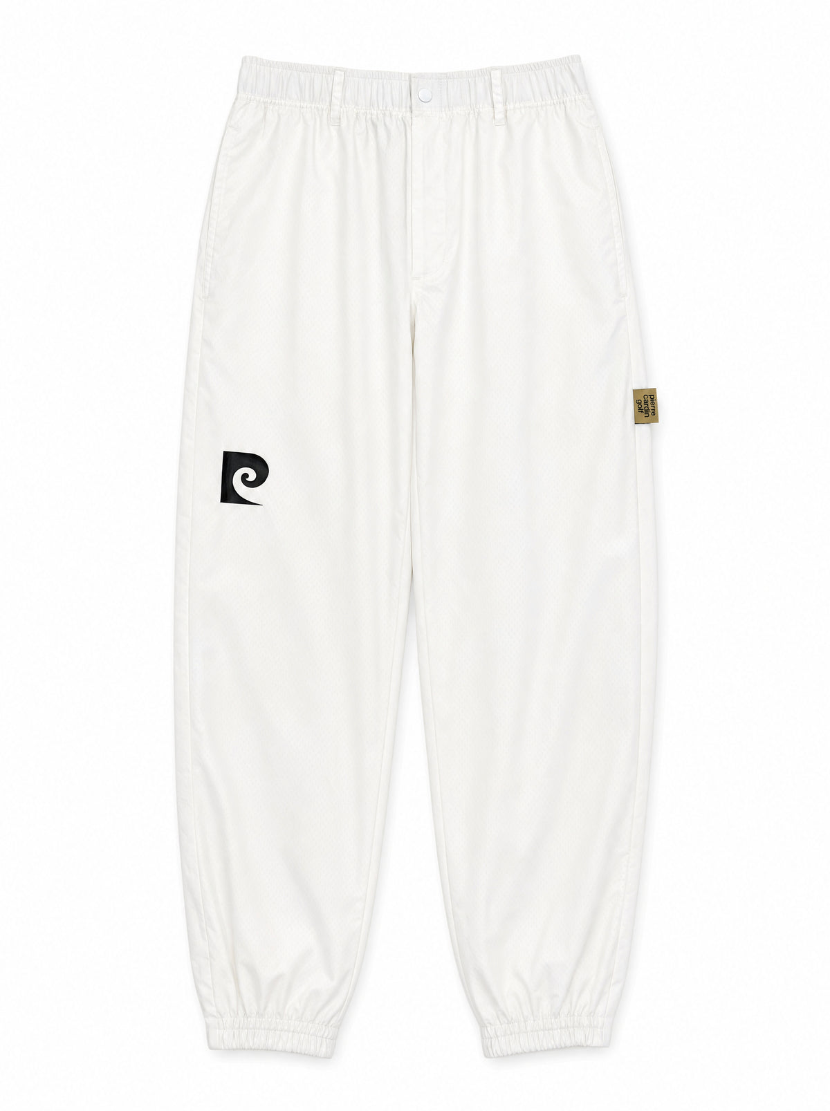 pierre cardin golf × ESTNATION logodesign long pants｜WHITE
