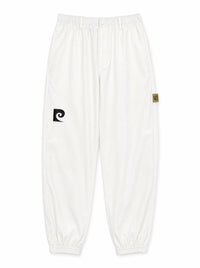 pierre cardin golf × ESTNATION logodesign long pants｜WHITE