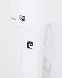 pierre cardin golf × ESTNATION logodesign long pants｜WHITE
