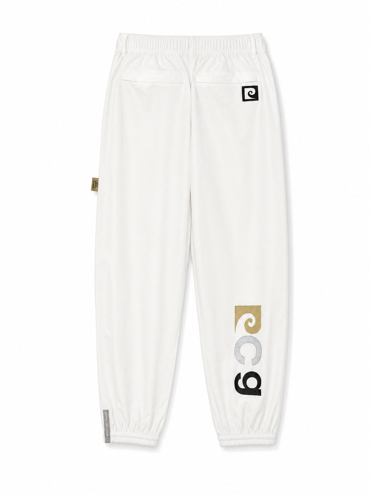 pierre cardin golf × ESTNATION logodesign long pants｜WHITE