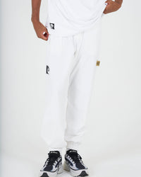 pierre cardin golf × ESTNATION logodesign long pants｜WHITE