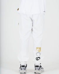 pierre cardin golf × ESTNATION logodesign long pants｜WHITE