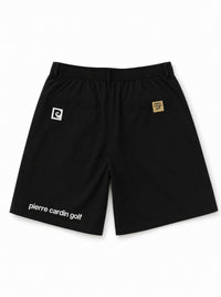 pierre cardin golf × ESTNATION logodesign short pants｜BLACK