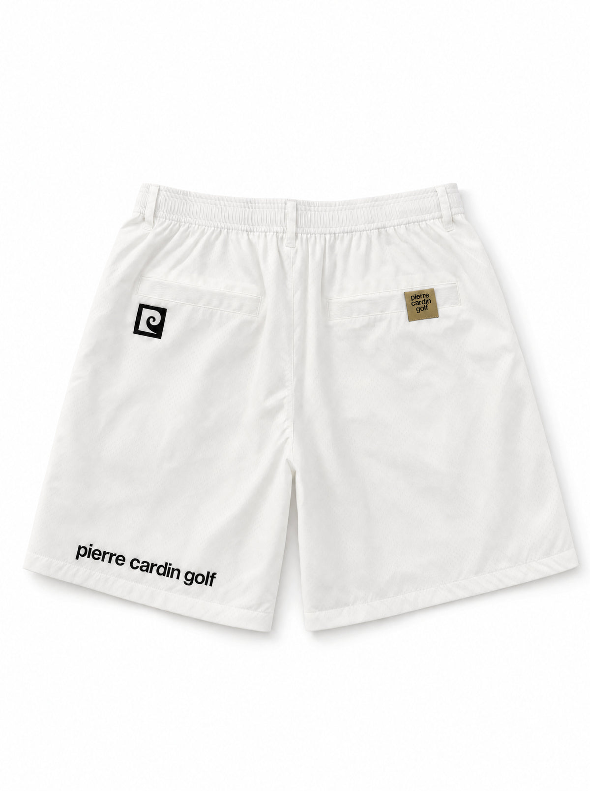 pierre cardin golf × ESTNATION logodesign short pants｜WHITE
