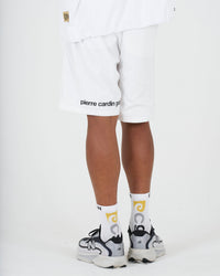 pierre cardin golf × ESTNATION logodesign short pants｜WHITE