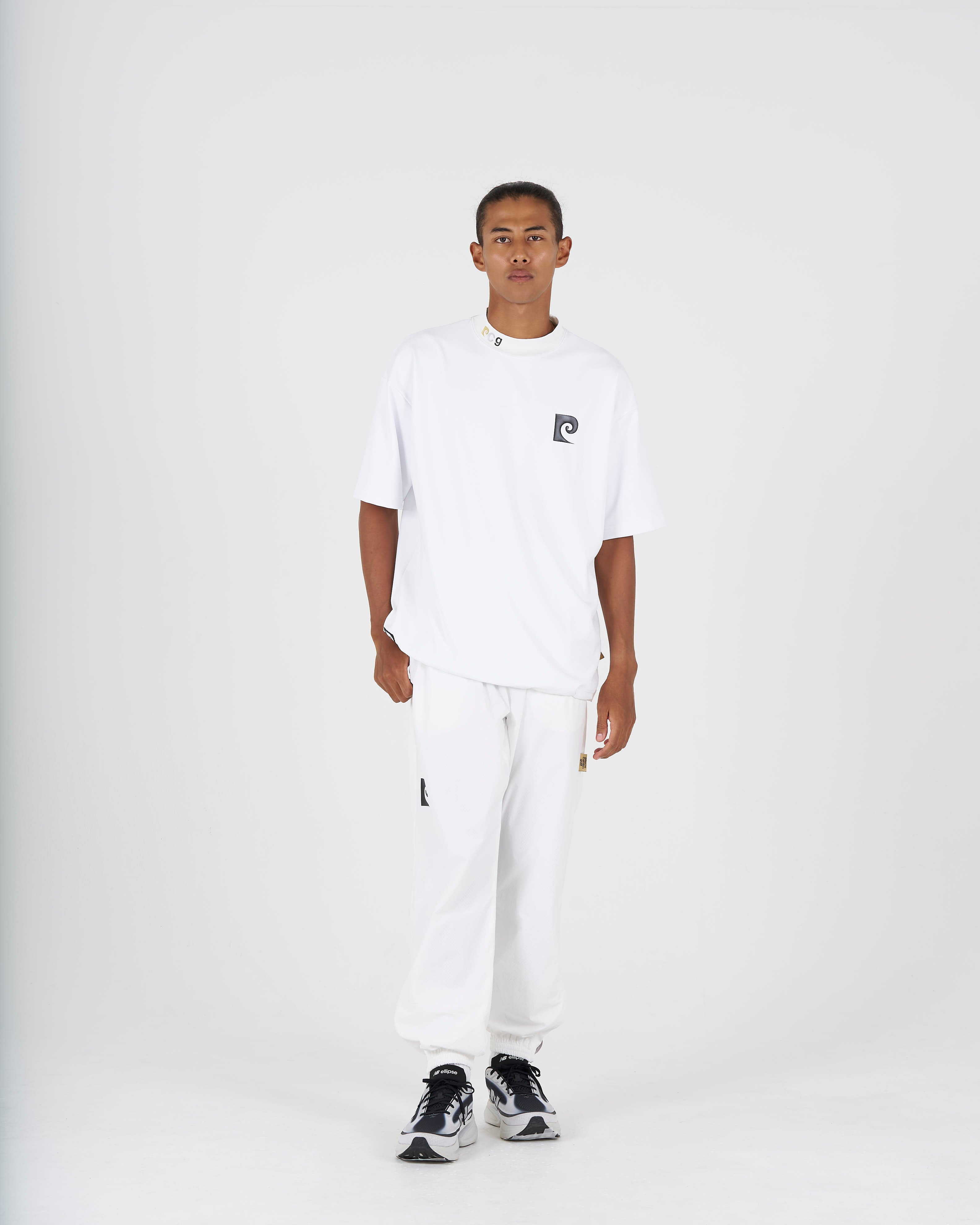 pierre cardin golf × ESTNATION logodesign short sleeve mock neck