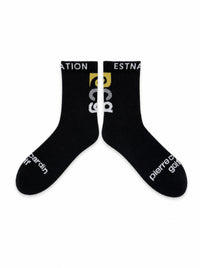 pierre cardin golf × ESTNATION logodesign sox｜BLACK