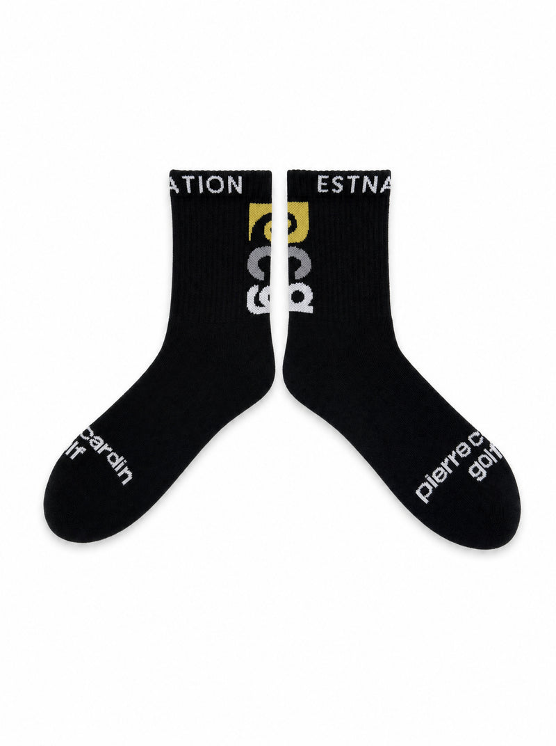 pierre cardin golf × ESTNATION logodesign sox｜BLACK