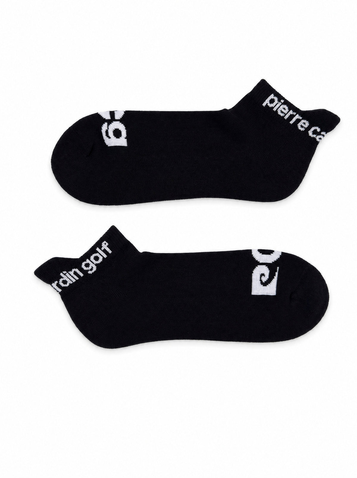 pierre cardin golf logo short sox｜BLACK