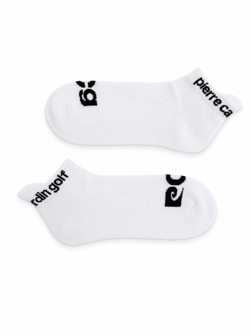pierre cardin golf logo short sox｜WHITE