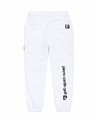 pierre cardin multi line easy long pants｜WHITE