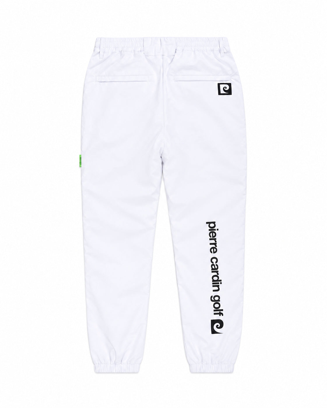pierre cardin multi line easy long pants｜WHITE
