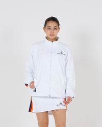 pierre cardin multi line skirt｜WHITE