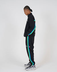 pierre cardin multi line zipup blouson｜BLACK