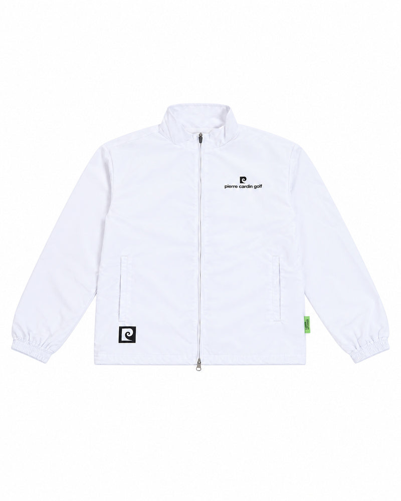 pierre cardin multi line zipup blouson｜WHITE