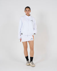 pierre cardin multi line zipup blouson｜WHITE