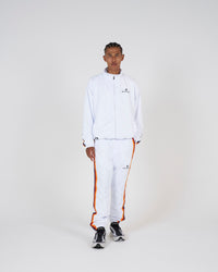 pierre cardin multi line zipup blouson｜WHITE