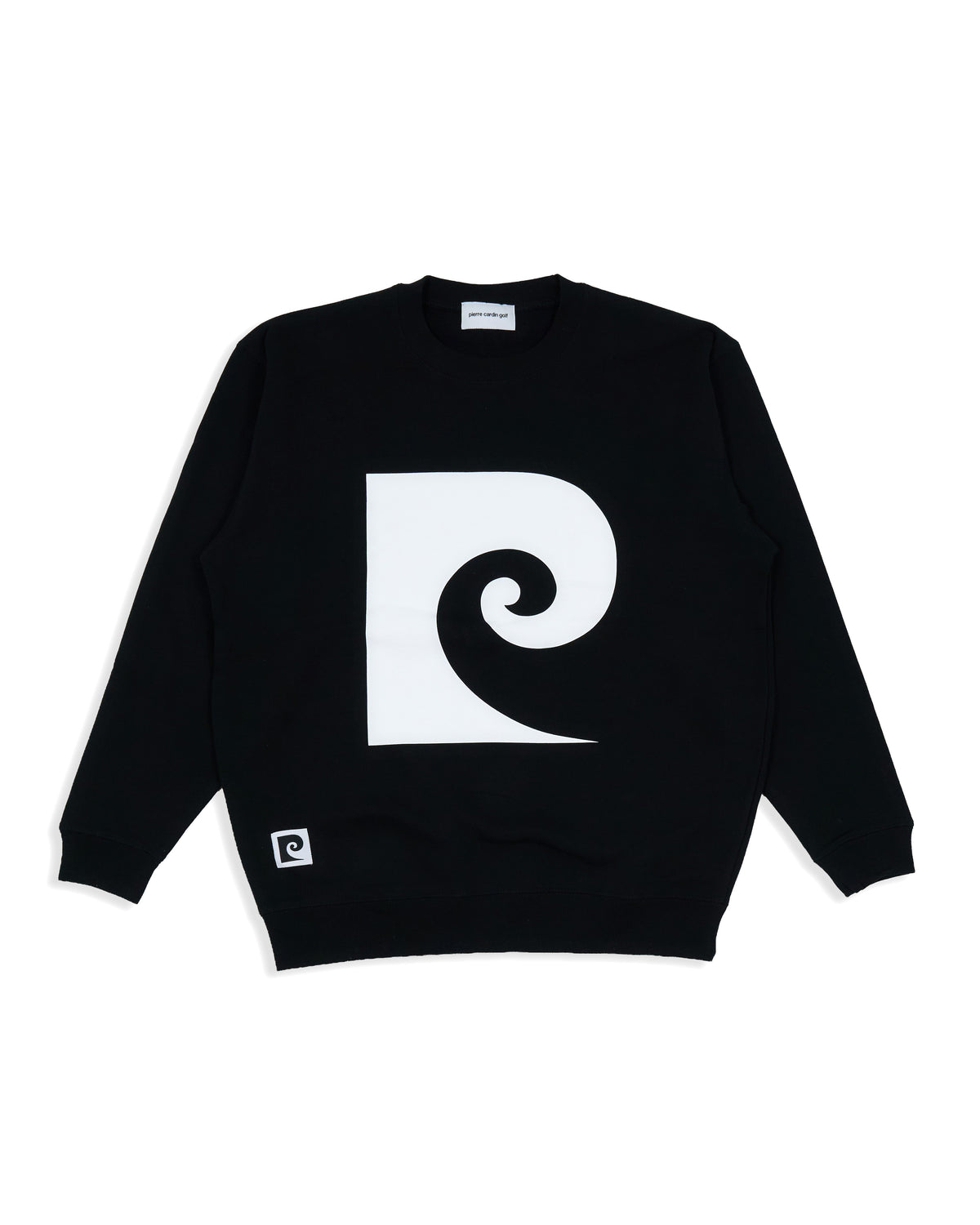 P logo sweat |BLACK