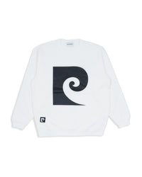 P logo sweat | WHITE