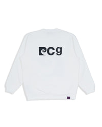 P logo sweat | WHITE