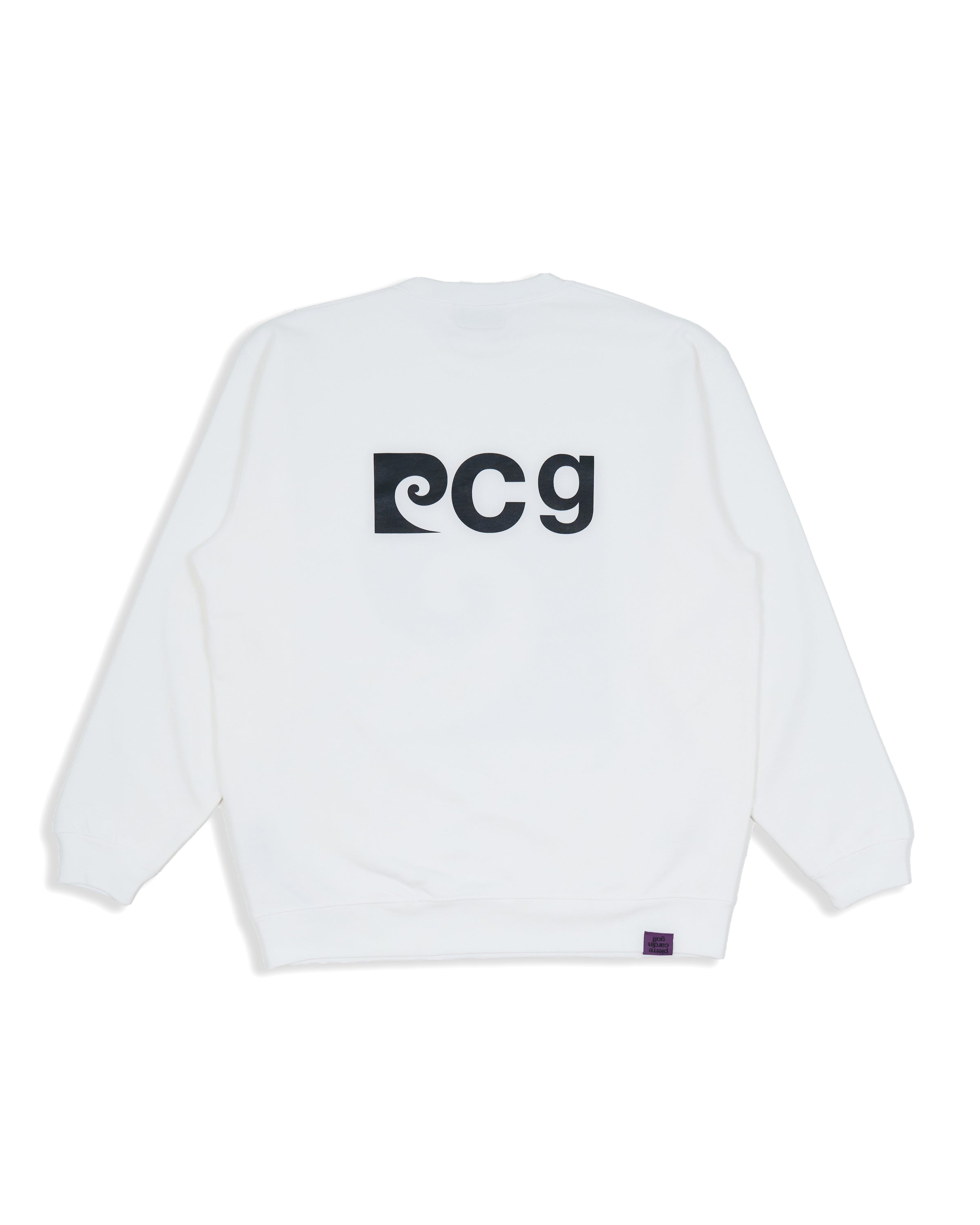 P logo sweat | WHITE